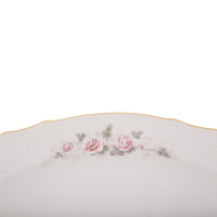 Блюдо овальное 39см "Роза серая 5396011" Bernadotte