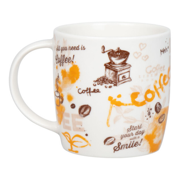 Кружка 400мл."Delicious Coffee"