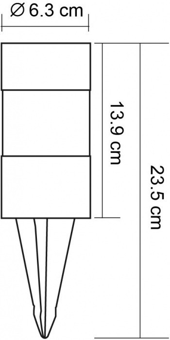 Грунтовый светильник Solar 33254-3 Globo