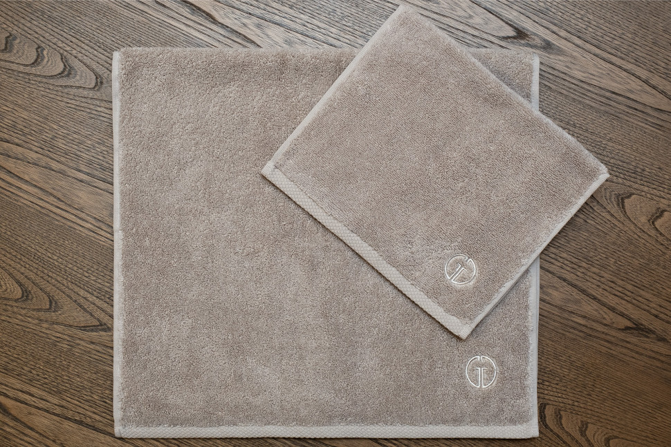 Полотенце "Соло" 70*140 бежевое