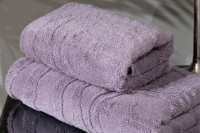 Полотенце "Флавио" 70*140 лавандовое