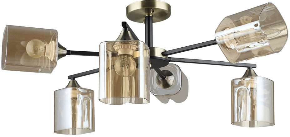 Потолочная люстра Merci A4185PL-6BK Arte Lamp