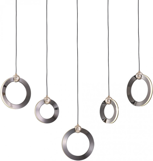 Подвесной светильник P0675 P0675-5B pearl black DeLight Collection