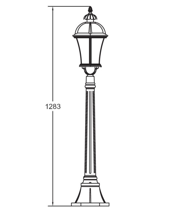 Наземный фонарь  95207L Gb Oasis Light