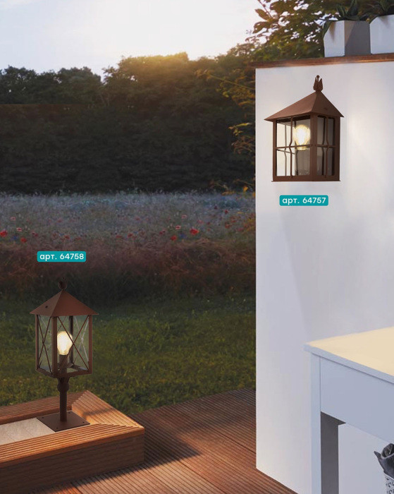 Настенный фонарь уличный Gaudesi 64757 Eglo