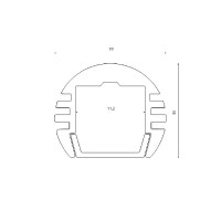 Профиль для светодиодной ленты SF-1915 SWG
