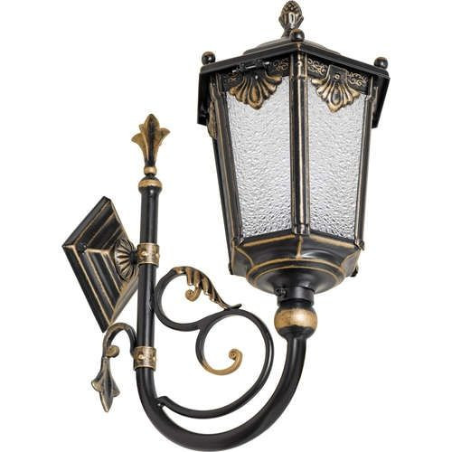 Настенный фонарь уличный Ретро 34-001-ЧЗ Кузнечное дело