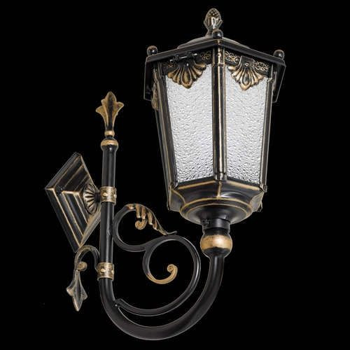 Настенный фонарь уличный Ретро 34-001-ЧЗ Кузнечное дело