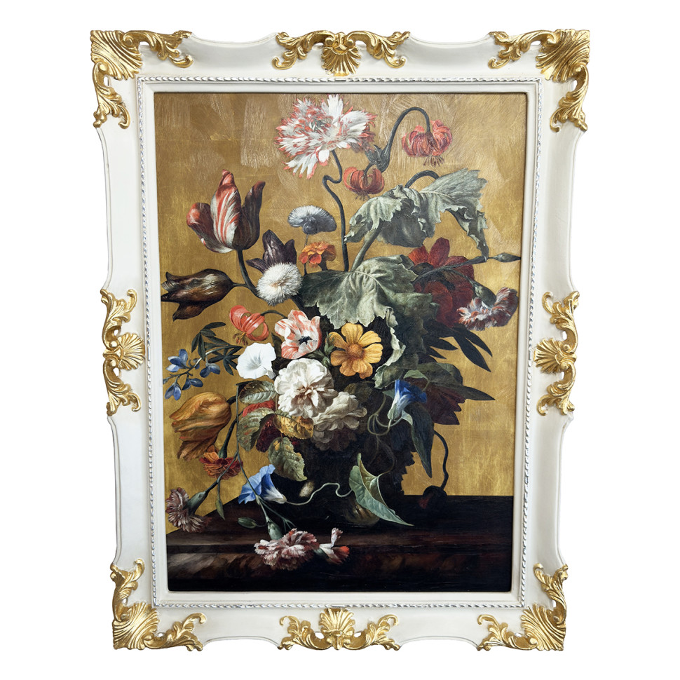 Картина 64х82см."Ваза цветов"