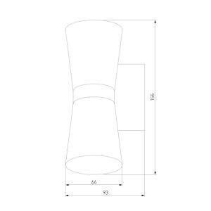 Настенный светильник Elektrostandard Viare MRL LED 1003 белый a043954