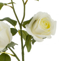 Цветок искусственный "Роза" (Real Touch), L18 W18 H60 см