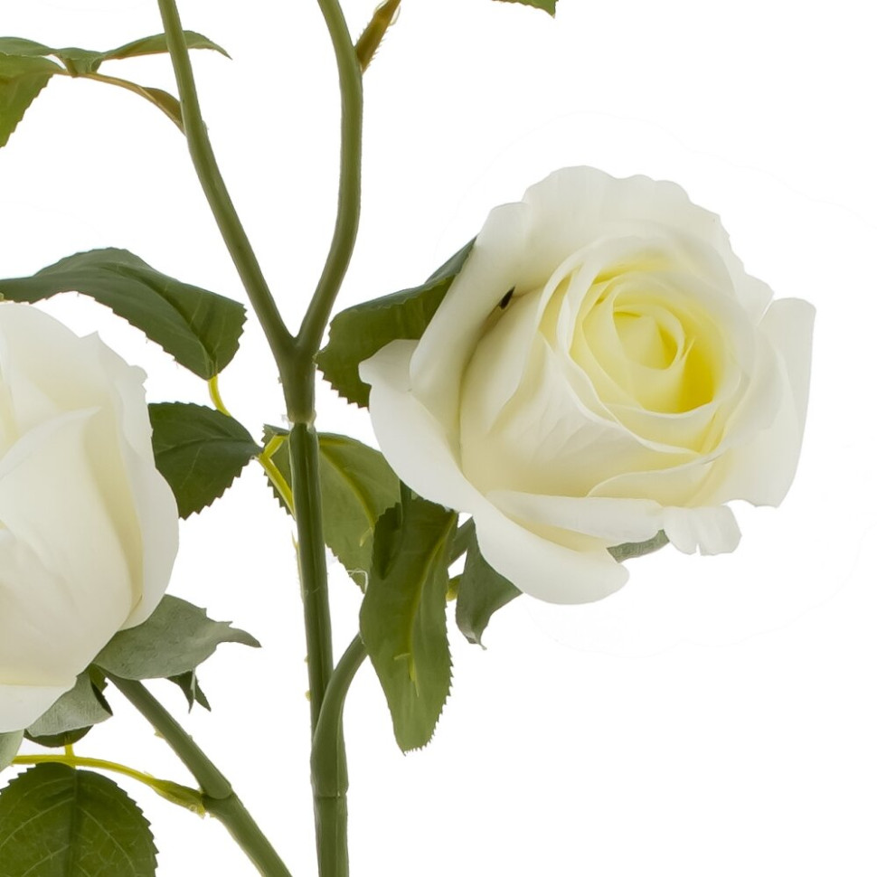 Цветок искусственный "Роза" (Real Touch), L18 W18 H60 см