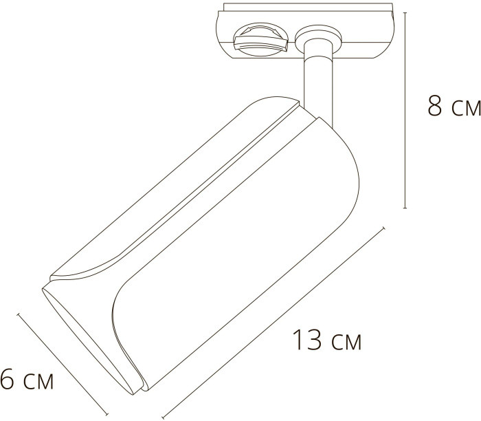 Трековый светильник Pino A7375PL-1WH Arte Lamp