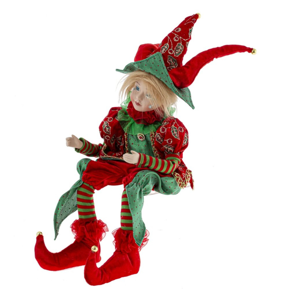 Игрушка набивная "Клоун"(муз,движ), L16 W12,5 H50 см (полка 23 см.)