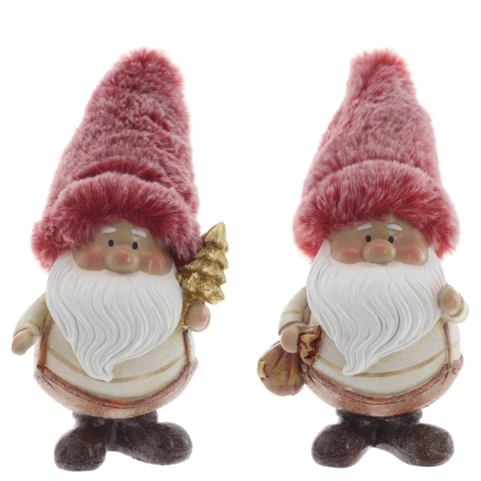 Фигурка декоративная "Дед Мороз", L8,5 W7 H17 см, 2в.