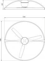 Потолочная люстра Nepal 7533 Mantra Потолочная люстра Nepal 7533 Mantra