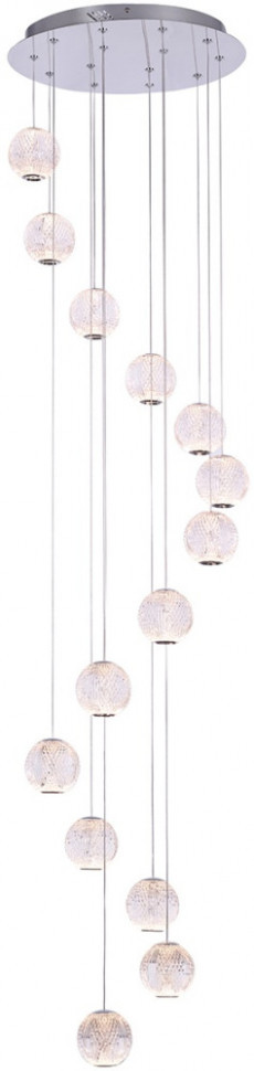 Подвесной светильник Elliot Diamante MD20001012-14A chrome DeLight Collection