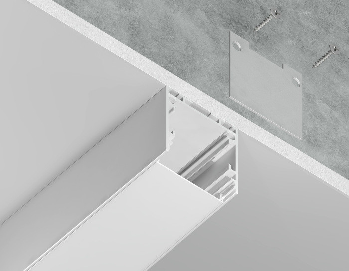 Профиль для светодиодной ленты Illumination GP2500WH Ambrella