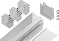 Профиль для светодиодной ленты Illumination GP2500WH Ambrella