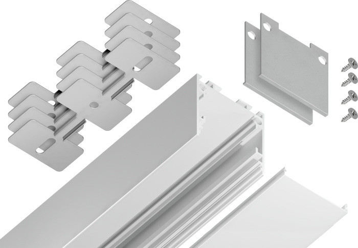 Профиль для светодиодной ленты Illumination GP2500WH Ambrella