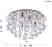 Потолочная люстра Almonte 97699 Eglo