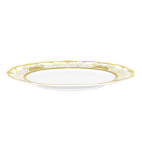 Набор тарелок 24см.6шт."Симфония золотая"