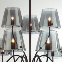 Потолочная люстра Smoky 6570/9C Lumion Потолочная люстра Smoky 6570/9C Lumion