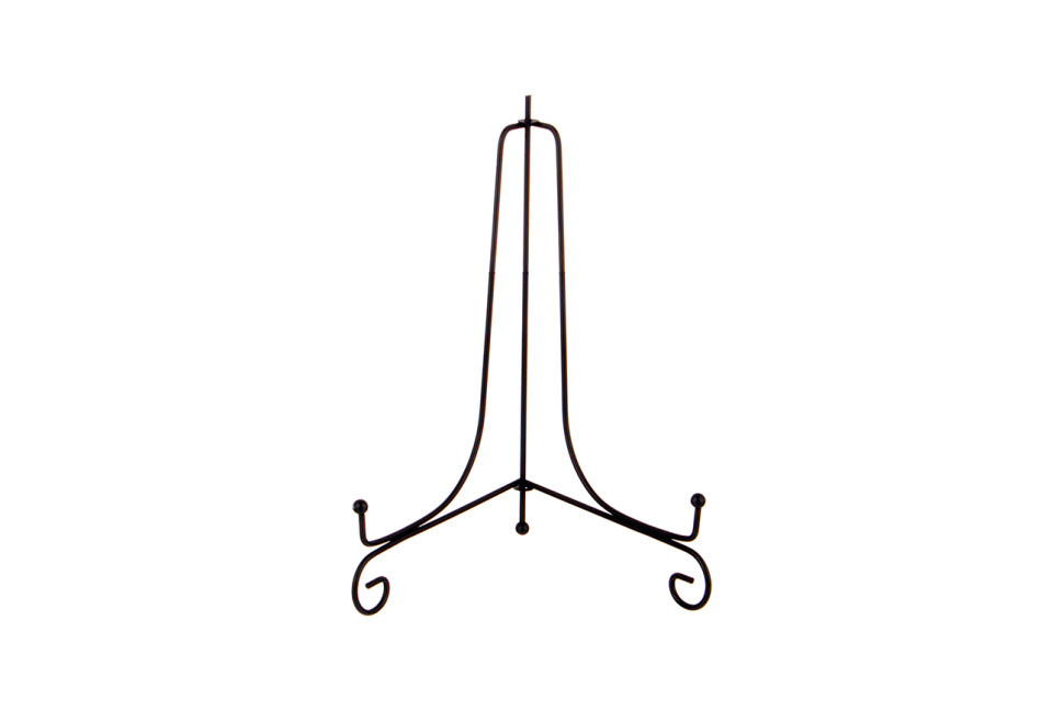 Комплект из 5ти подставок для тарелок (черный)