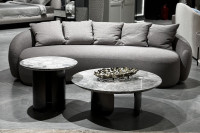 Диван Forli трехместный светло-серый Диван Forli трехместный светло-серый