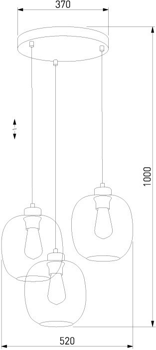Подвесной светильник Elio 3184 Elio TK Lighting