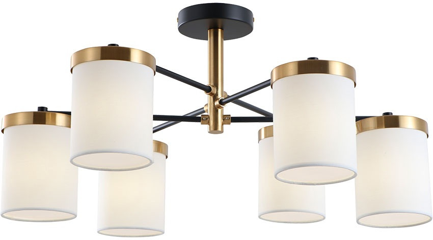 Потолочная люстра Modello A4099PL-6BK Arte Lamp