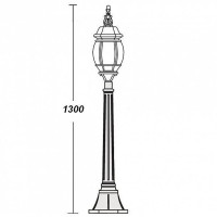 Наземный фонарь  83407L W Oasis Light