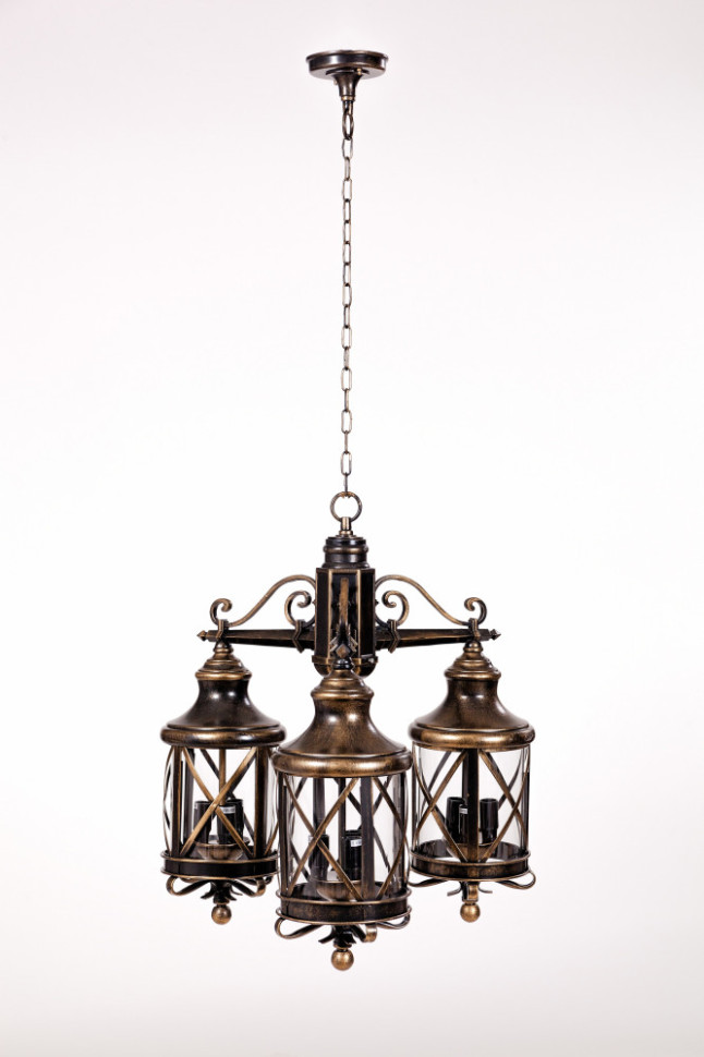 Уличный светильник подвесной LUCERNA 84870/3/02 Gb Oasis Light