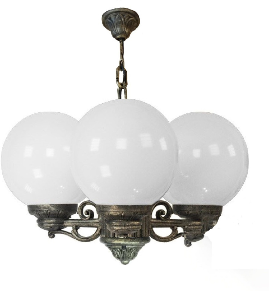 Уличный светильник подвесной GLOBE 250 G25.120.S30.BYF1R Fumagalli