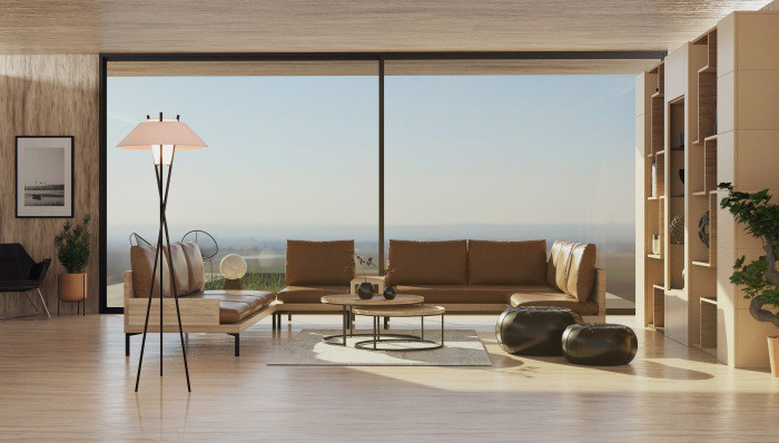 Торшер Bastone MOD006FL-01B Maytoni