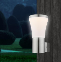 Уличный настенный светодиодный светильник Globo Alido 34570 Уличный настенный светодиодный светильник Globo Alido 34570