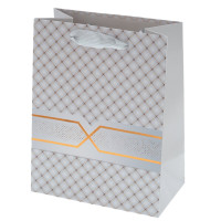 Пакет подарочный S (бумага 230г/м2, блок микс 12шт), L18 W8 H23 см, 4в.