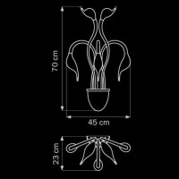 Бра Lightstar Cigno Collo Ch 751654 Бра Lightstar Cigno Collo Ch 751654