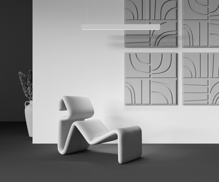 Подвесной светильник Basis P051PL-36W2.7-6K-W Maytoni