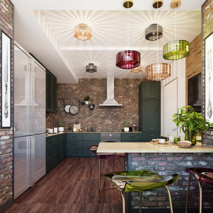 Потолочная люстра Binga 4747/1C Odeon Light