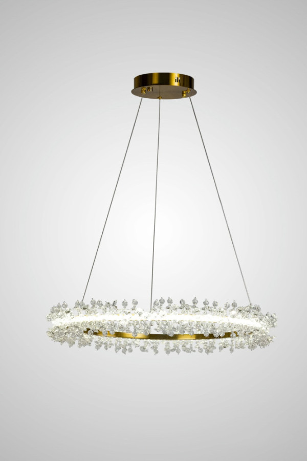 Подвесной светильник  AM455 L600 POLISHED GOLD AM Group