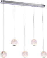 Подвесной светильник Elliot Diamante MD20001012-5B chrome DeLight Collection