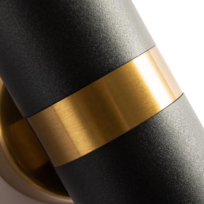 Настенный светильник Ran A3143AP-2BK Arte Lamp