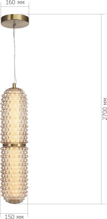 Подвесной светильник Saguaro SL6144.303.01 ST Luce