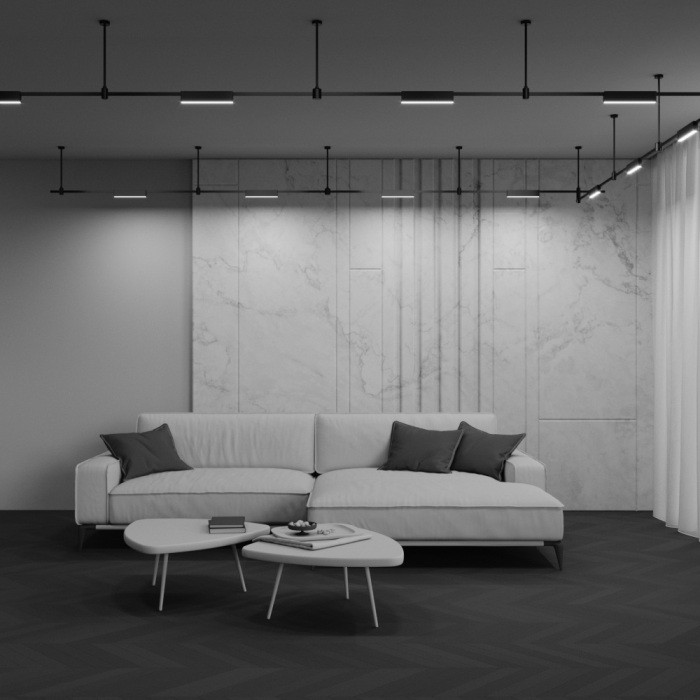 Трековый светильник Basis TR151-1-18W3K-B Maytoni