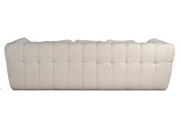 Диван Prato трехместный букле белый