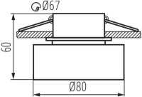 Точечный светильник GOVIK 29236 Kanlux