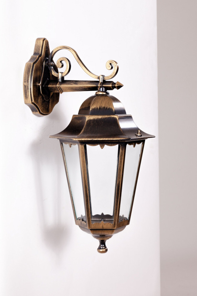 Настенный фонарь уличный PETERSBURG M 79802M/02 Gb Oasis Light