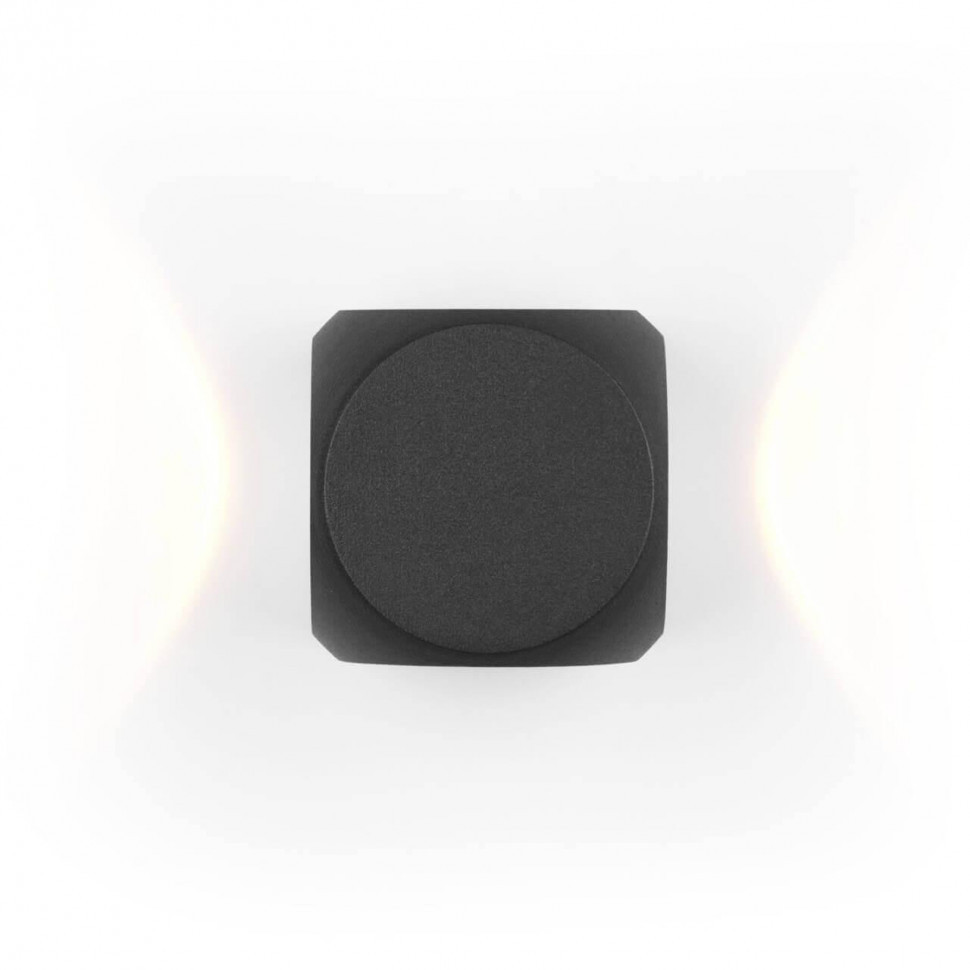 Уличный настенный светодиодный светильник Maytoni Bond Street O015WL-L4B