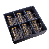 Набор для чая с ручкой 180мл.6шт."Антик Классик"